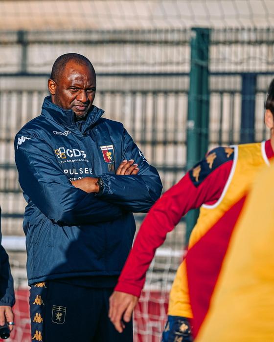 Genoa: vieira pronto per il grande esordio contro il cagliari