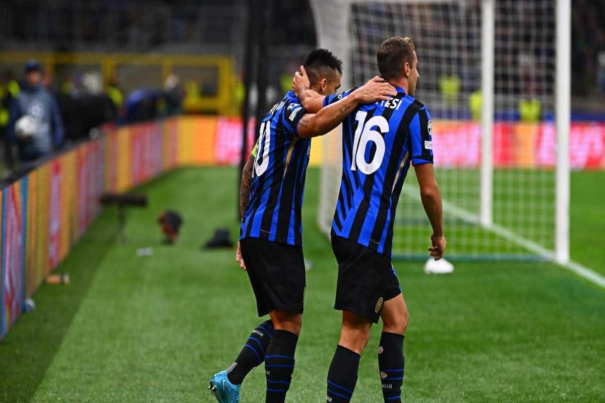 Inter si prepara per la champions: buone notizie da lautaro e calha, ma frattesi si infortuna