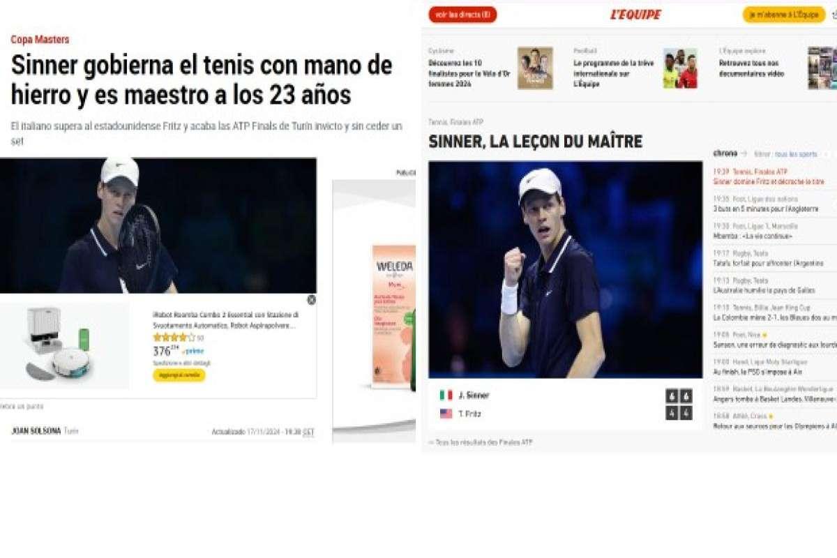 Jannik conquista il mondo: è ufficialmente il nuovo re del tennis