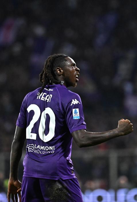 Kean convocato nella squadra della Fiorentina per la partita contro il Torino