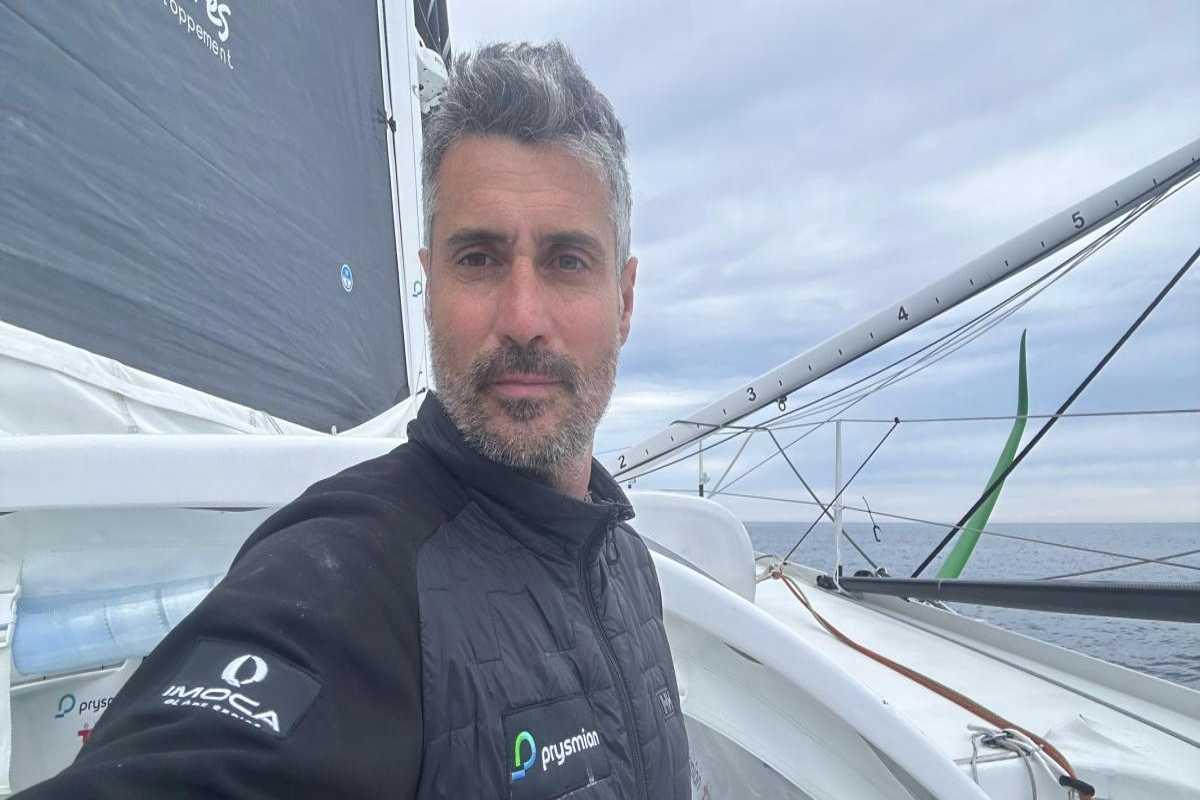 Pedote, l'italiano in solitaria al vendée globe: ogni errore può costare caro