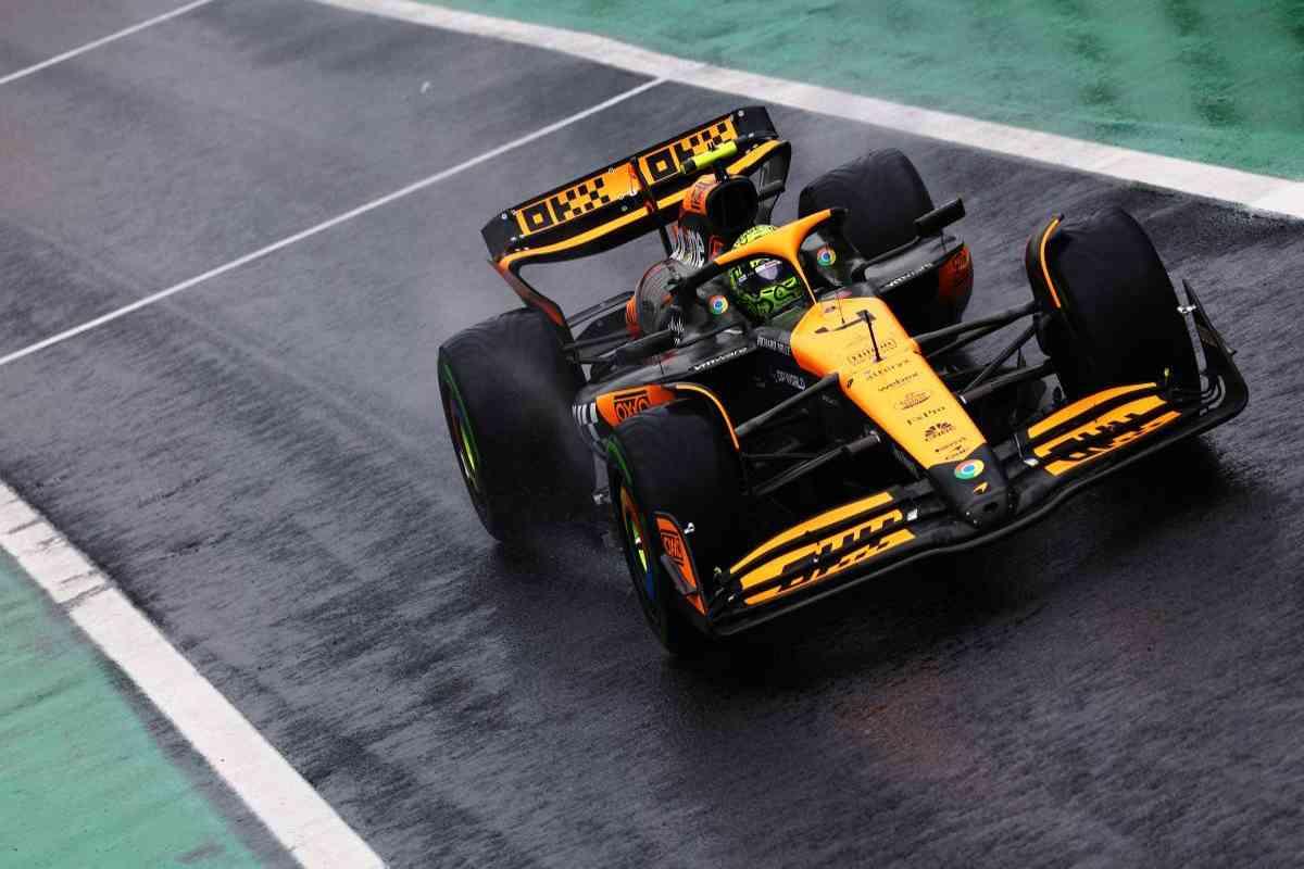 Pole position per Norris in Brasile, Verstappen in difficoltà, Hamilton eliminato in Q1 e Leclerc sesto