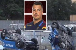 Tragedia in strada: un agente ex rugbista perde la vita in un incidente con la polizia