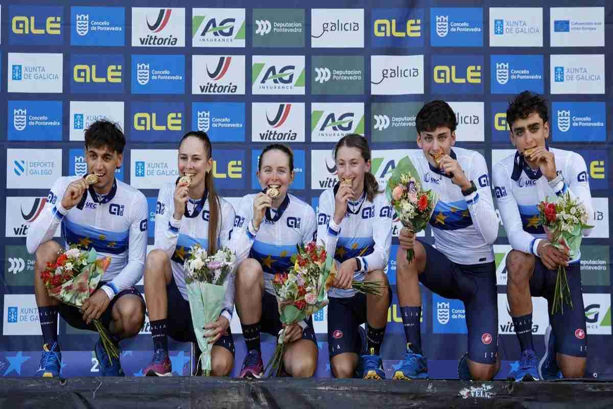 Trionfo azzurro: staffetta vincente agli Europei di ciclocross