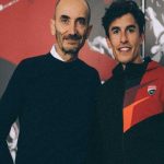 Marquez debutta ufficialmente con ducati e festeggia in grande stile a bologna