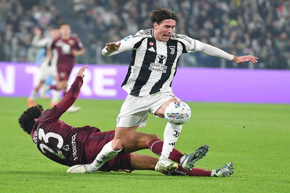 Vlahovic in forma smagliante, la juve sfida il bologna