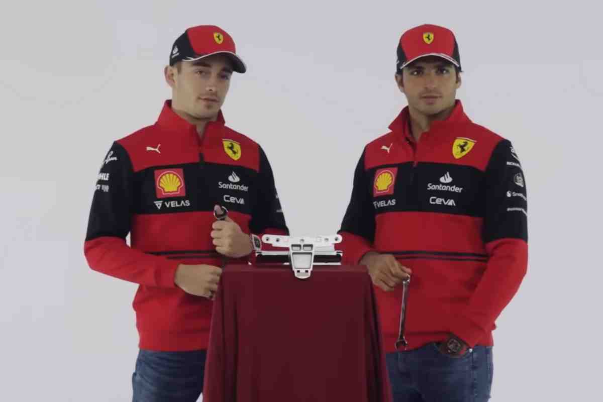 Charles Leclerc Carlos Sainz Ferrari