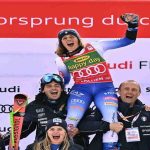 Federica Brignone trionfa a St. Anton mentre Sofia Goggia scivola nel dramma della gara