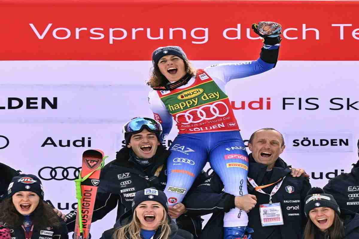 Federica Brignone trionfa a St. Anton mentre Sofia Goggia scivola nel drammatico confronto!