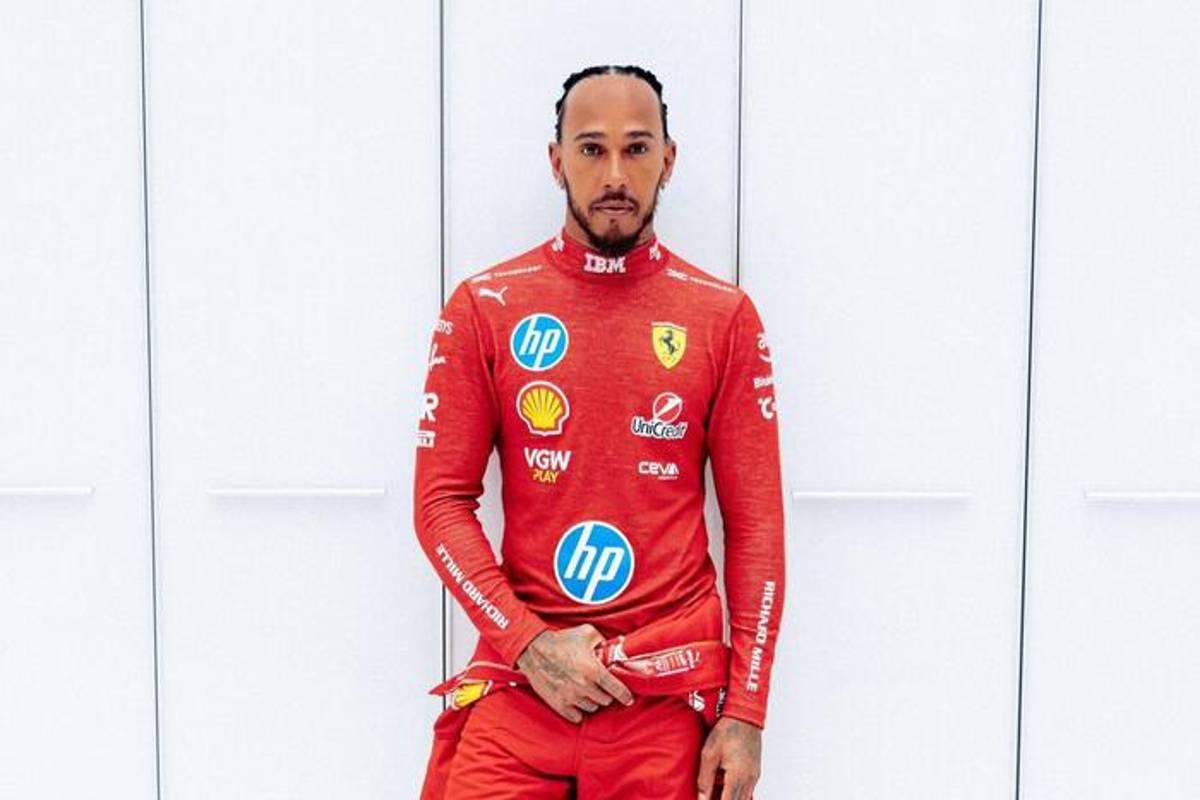 Ferrari in pista a Barcellona: Hamilton conclude con un colpo di scena