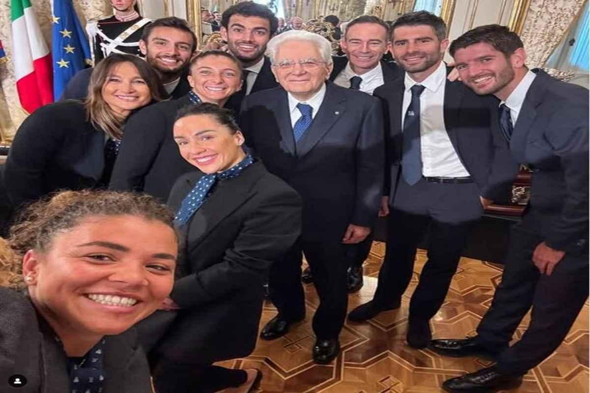 La celebrazione del tennis azzurro al Quirinale: Mattarella invita a farne un'abitudine