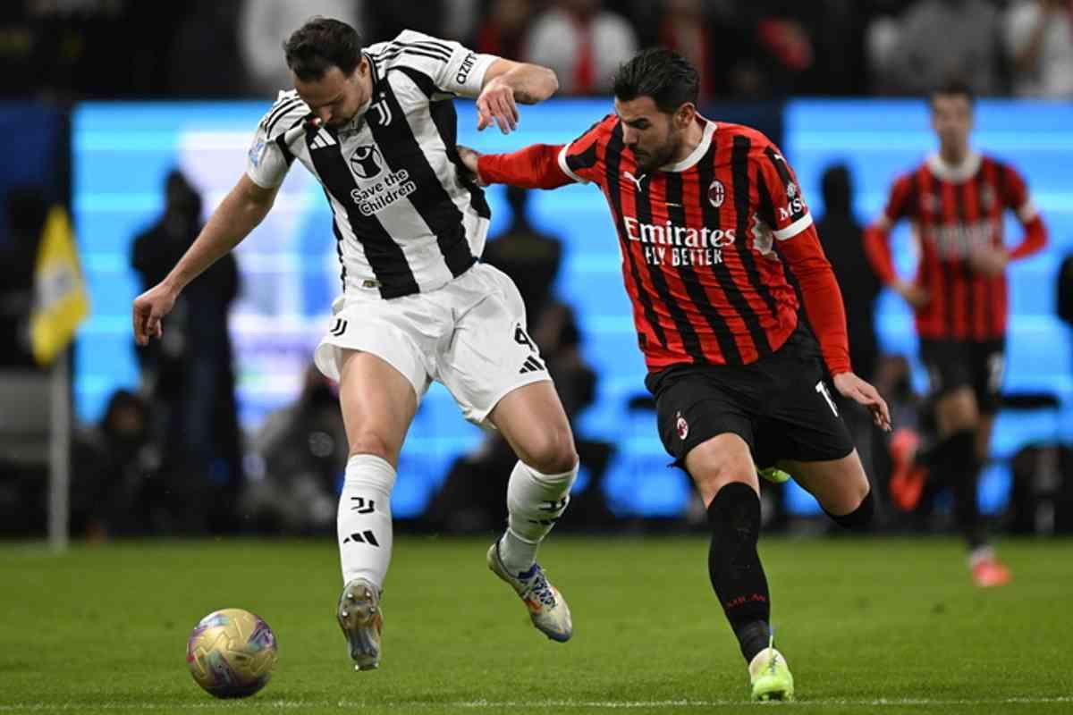 Milan conquista la finale battendo la juventus 2-1 nella supercoppa