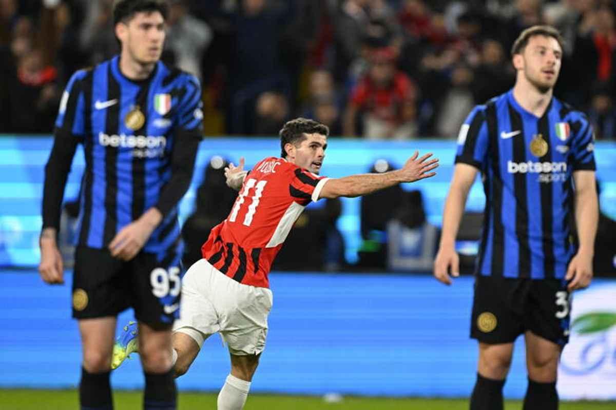 Milan trionfa nella supercoppa battendo l'inter 3-2