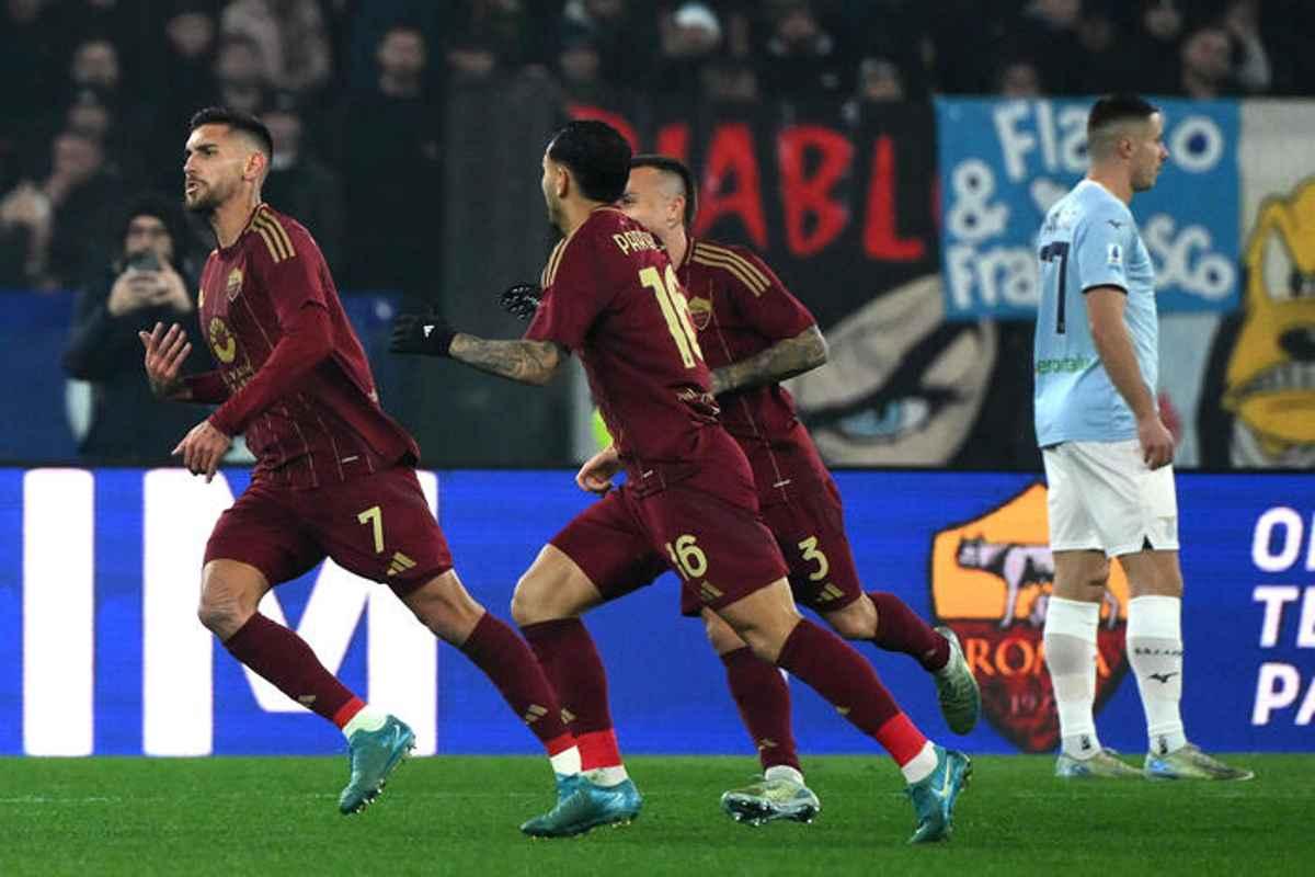 Roma trionfa nel derby: la lazio battuta 2-0