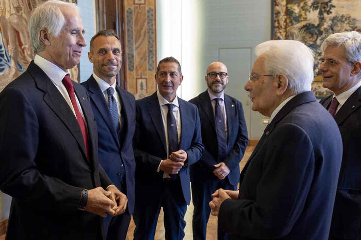 Tennis azzurro trionfa al Quirinale: Malagò celebra il numero 1 al mondo