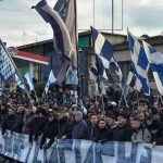 Tifosi in festa a Capodichino per celebrare il Napoli