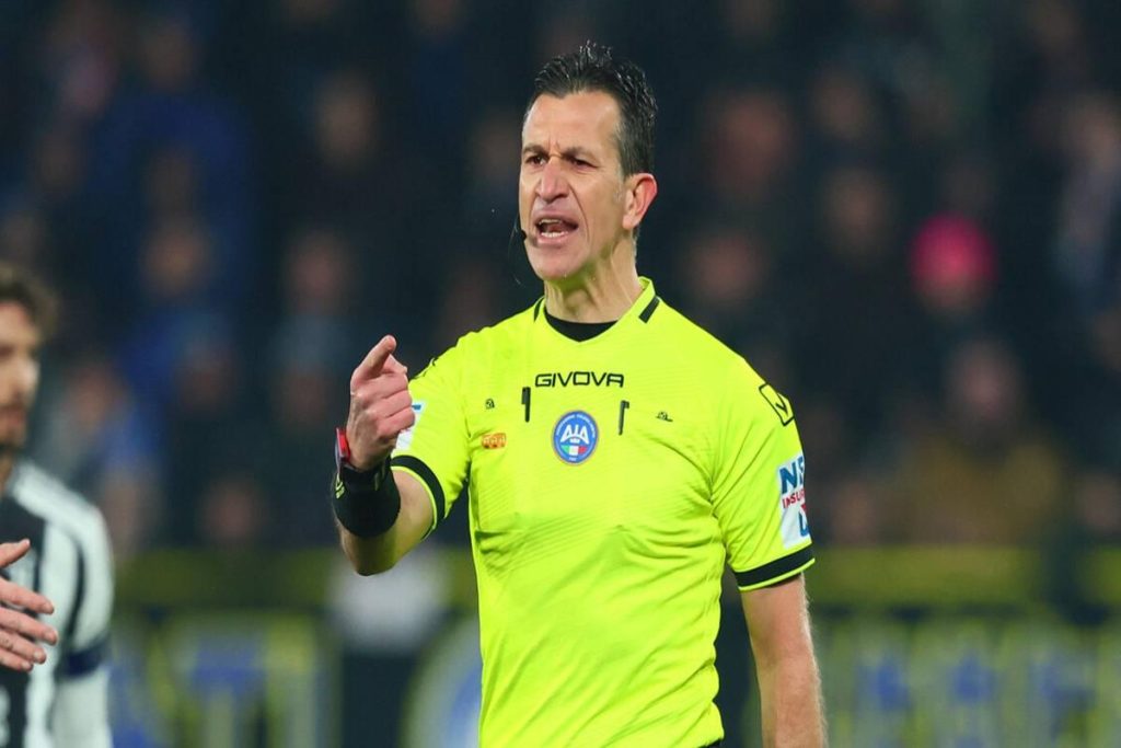 Arbitri designati: Doveri per Napoli-Inter, Manganiello per Milan-Lazio