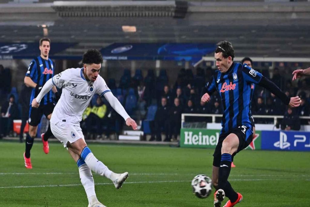 Atalanta sfida il Bruges: una serata di sorprese in Champions League