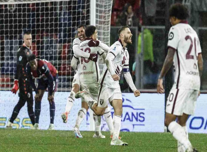 Bologna conquista la vittoria in una emozionante sfida contro il Torino: 3-2 finale