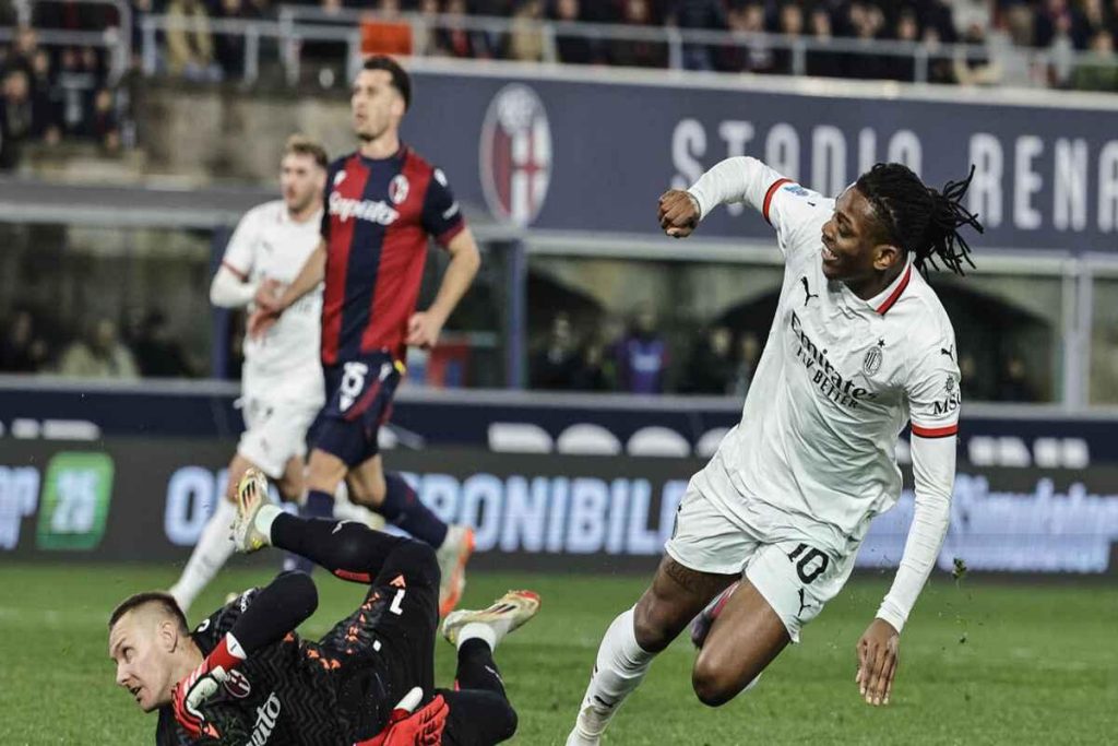 Bologna e Milan si dividono la posta in un emozionante pareggio 1-1