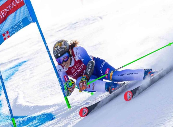 Brignone trionfa nel gigante di Sestriere, Goggia si piazza quarta