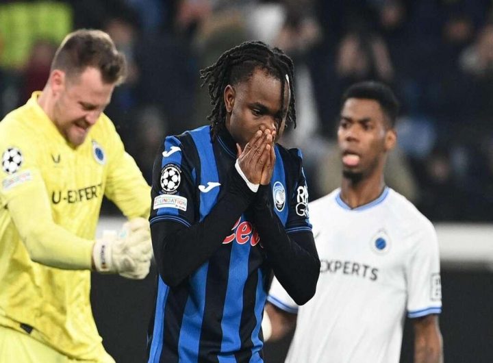 Brugges sorprende a Bergamo: Atalanta eliminata dalla Champions League con un 3-1