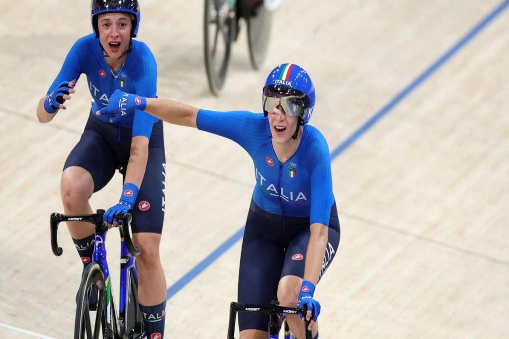 Ciclismo su pista: Consonni e Guazzini conquistano l'argento nella Madison femminile agli Europei