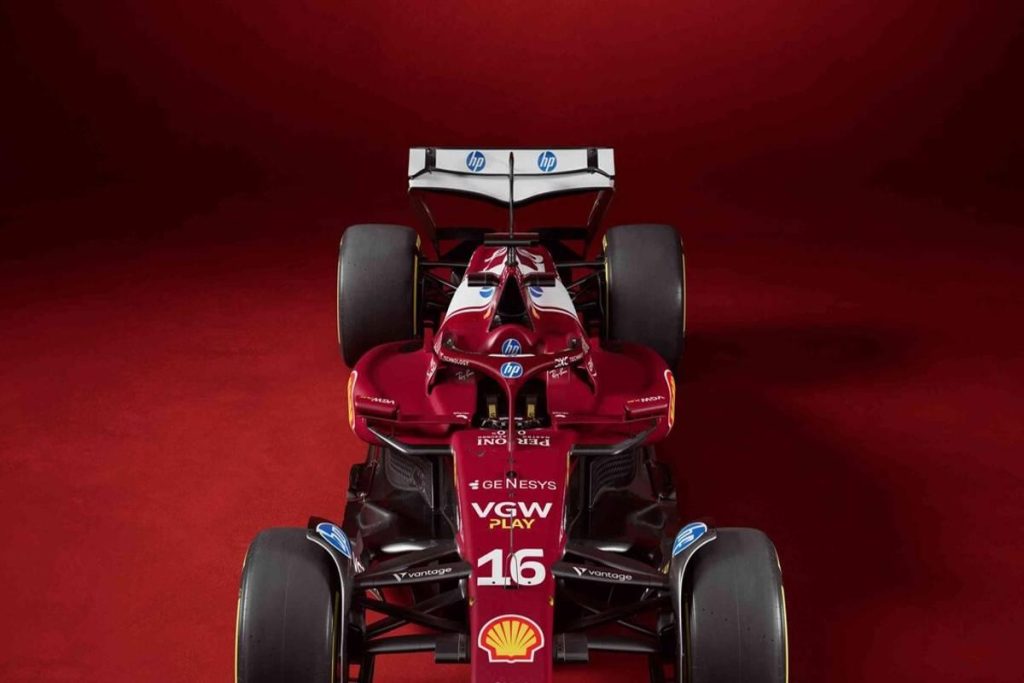 F1: scopri le innovazioni e i segreti della nuova SF-25 rossa