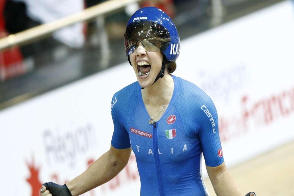 Fidanza conquista l'oro nello scratch femminile agli Europei su pista