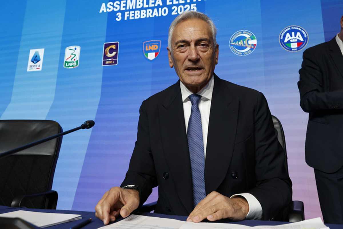 Gravina riconfermato presidente della FIGC con un trionfale 98,68% di voti