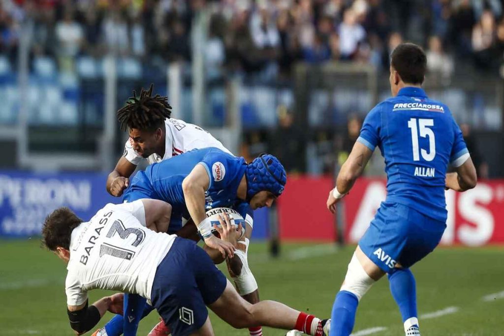 Italia sconfitta all'Olimpico: la Francia trionfa con un netto 73-24