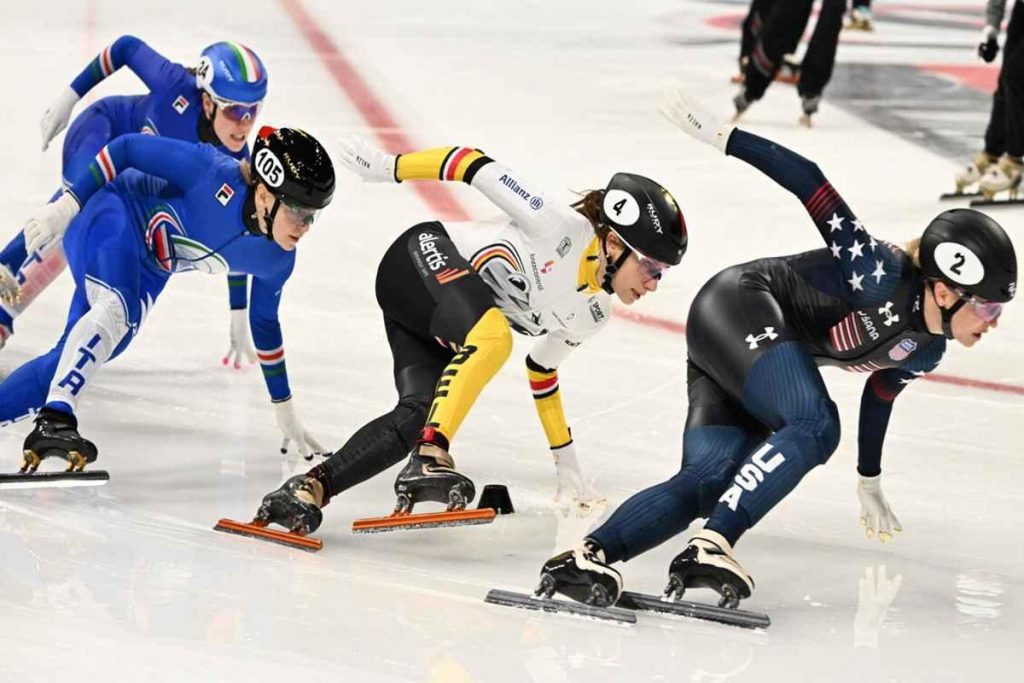 L'Italia dello short track conquista nuove medaglie: Fontana sul podio al terzo posto