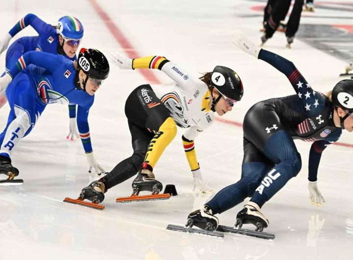 L'Italia dello short track conquista nuove medaglie: Fontana sul podio al terzo posto