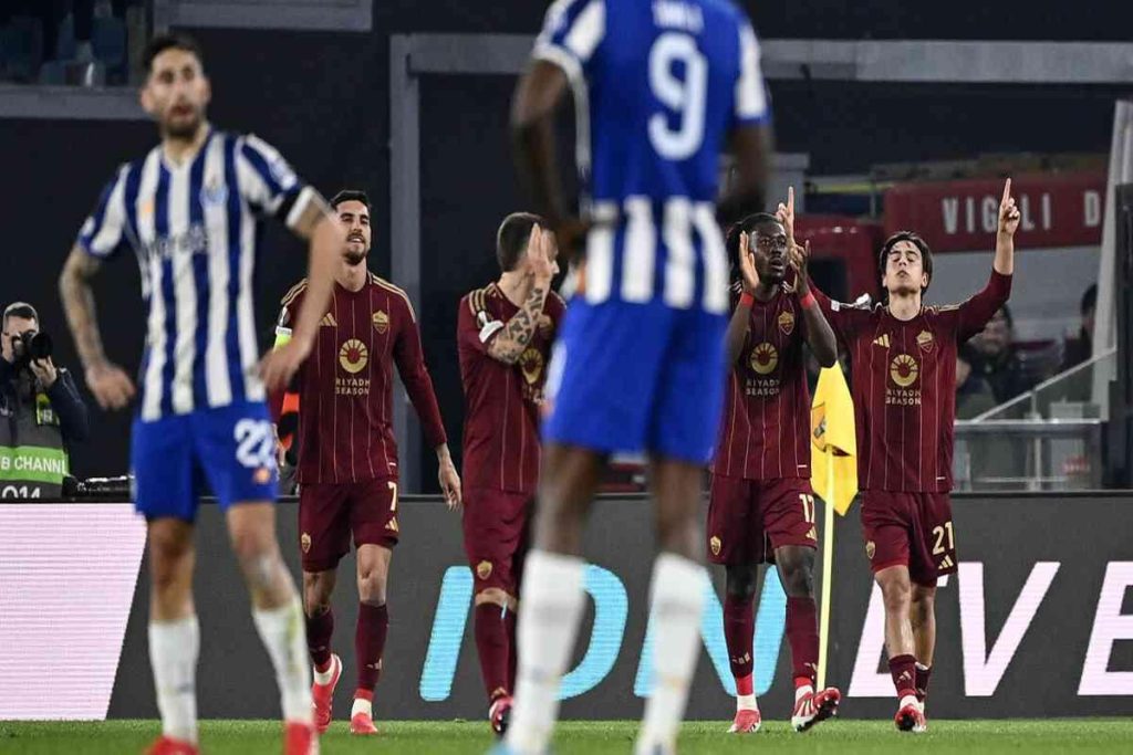 La Roma supera il Porto e conquista gli ottavi di Europa League con un emozionante 3-2