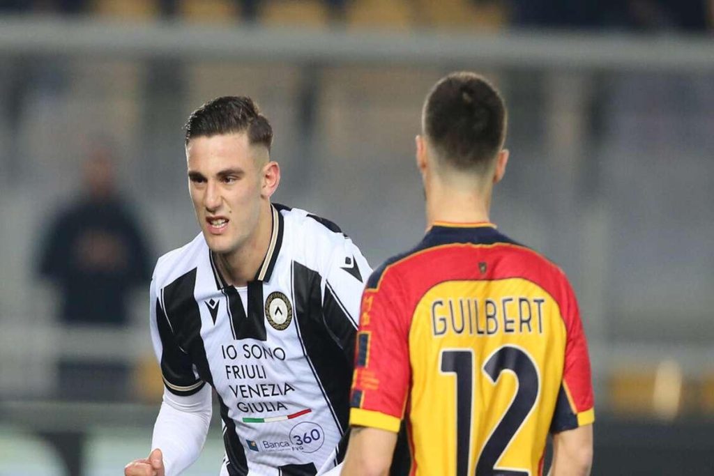 Lecce-Udinese: un gol decisivo in una sfida emozionante