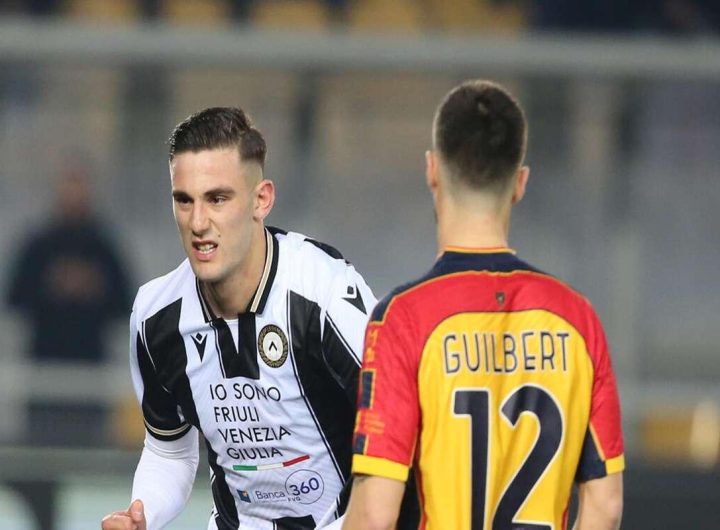 Lecce-Udinese: un gol decisivo in una sfida emozionante