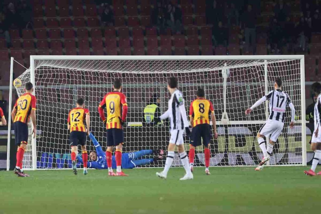 Lecce sfida Udinese ma cade 0-1: il match in sintesi