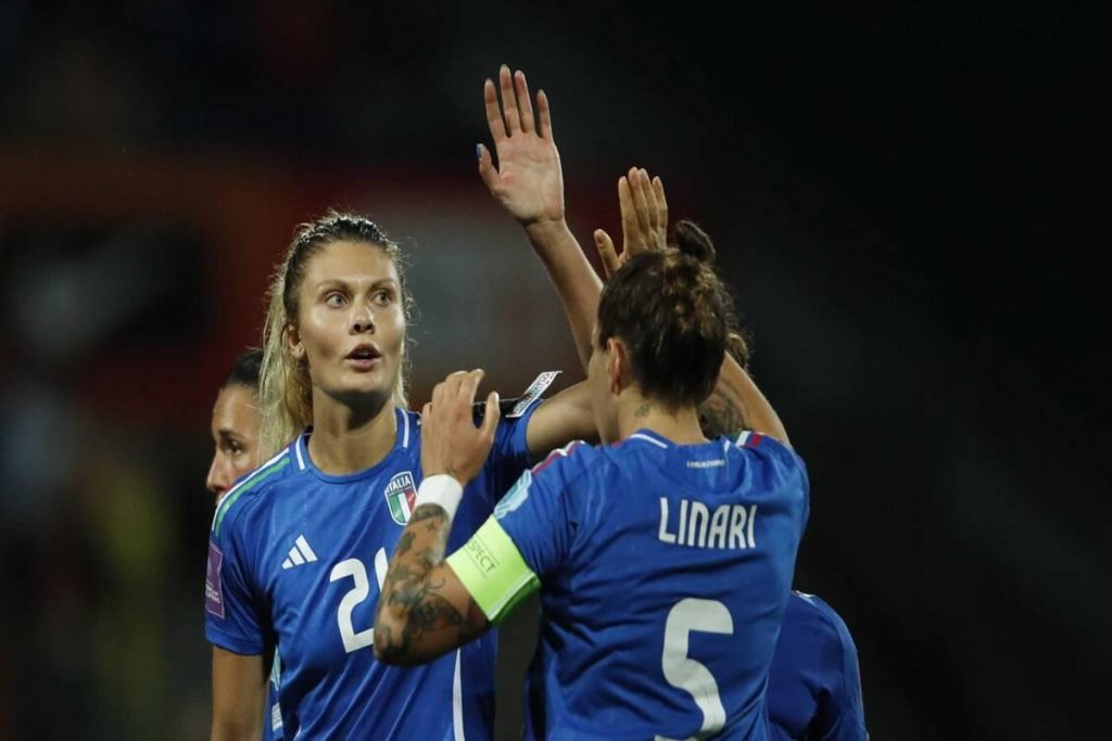 Nations League: l'Italia femminile cade contro la Danimarca 1-3