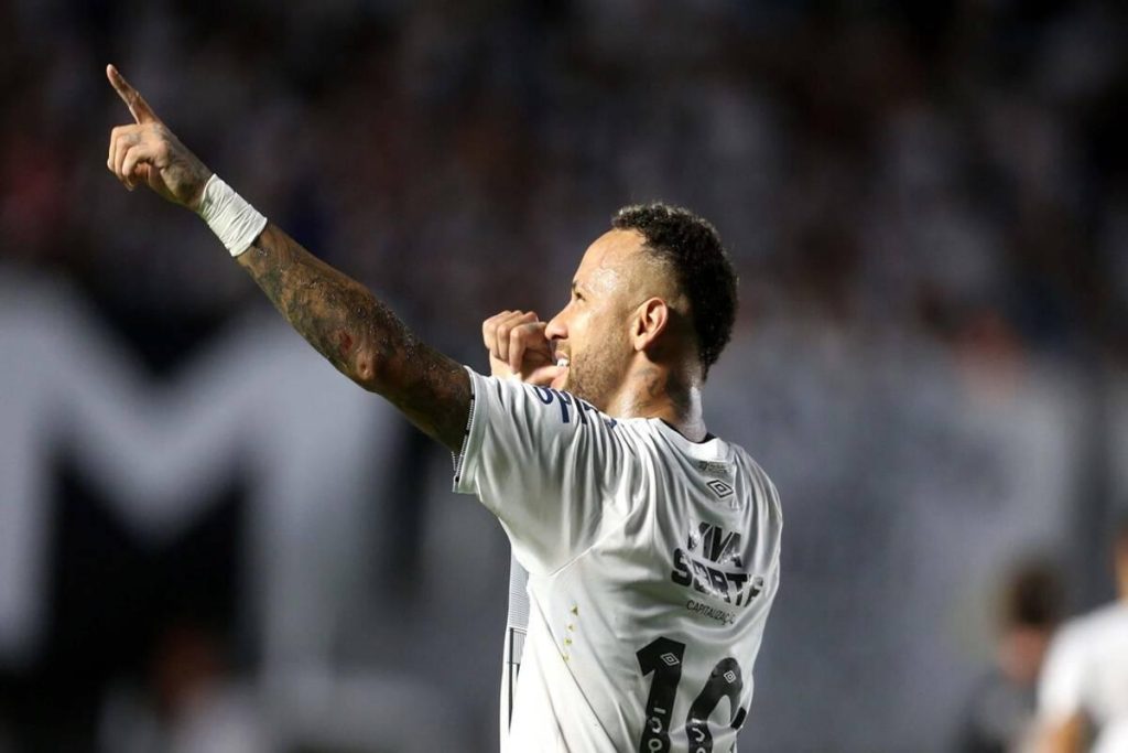 Neymar incanta con il Santos: un gol da calcio d'angolo che fa sognare