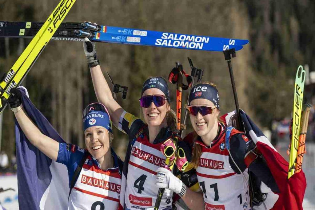 Oro nella mass start: Oeberg trionfa ai Mondiali di biathlon