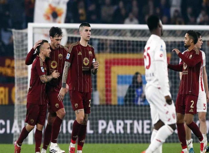 Poker di gol per la Roma: avvicinamento all'Europa con il Monza