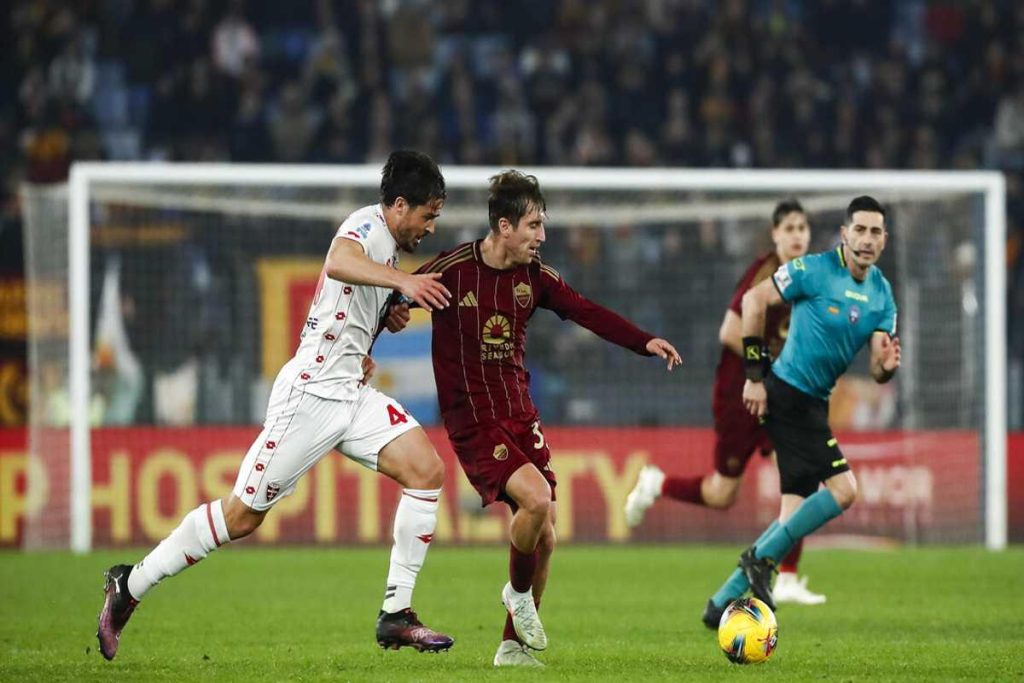 Roma conquista la vittoria contro il Monza: diretta e immagini della partita 2-0