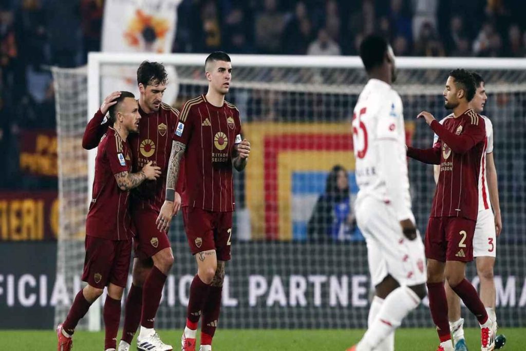 Roma in forma smagliante: poker di gol al Monza e sogni di Europa