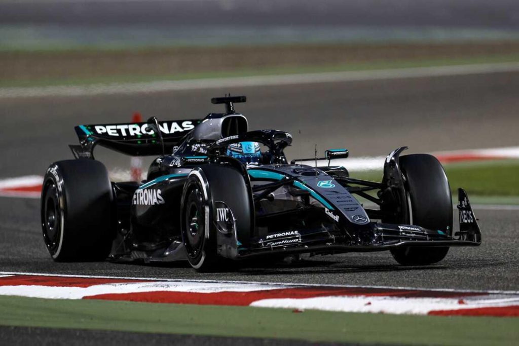 Russell brilla in Bahrain: il miglior tempo nei test pre-stagionali