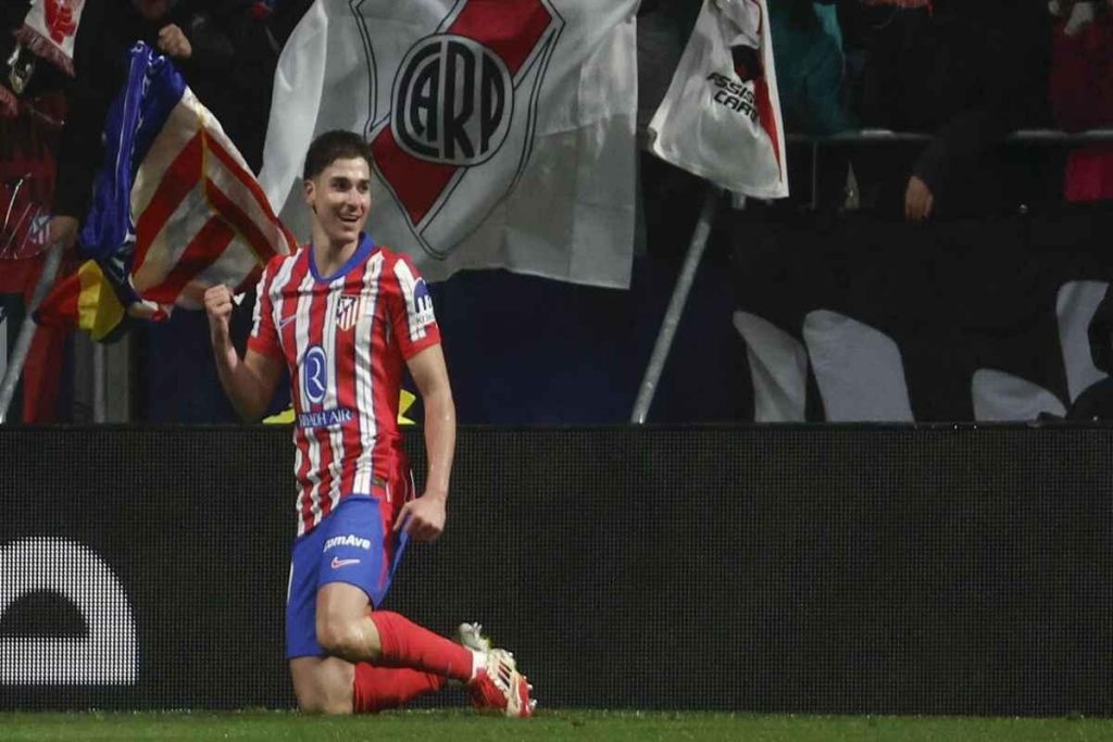 Alvarez guida l'Atletico Madrid alla vittoria e al primo posto in Liga