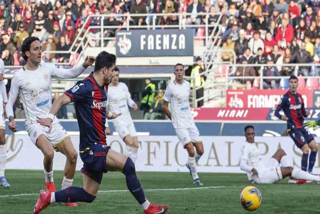 Bologna conquista la vittoria contro il Cagliari con un 2-1 emozionante