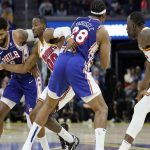 I Sixers rialzano la testa e sorprendono i Golden State Warriors